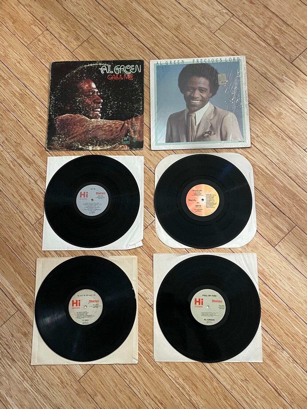 Al Green LP Lot vintage vinyl records soul funk rnb blues